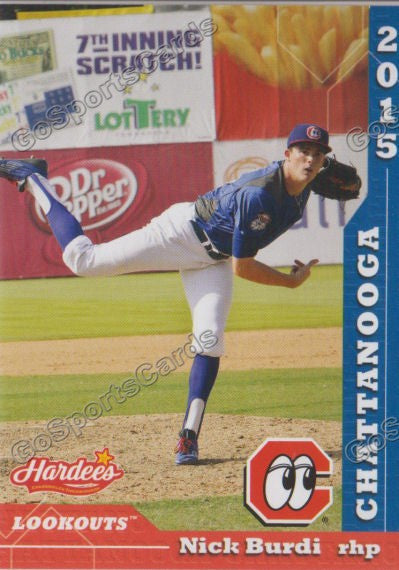 2015 Chattanooga Lookouts Nick Burdi