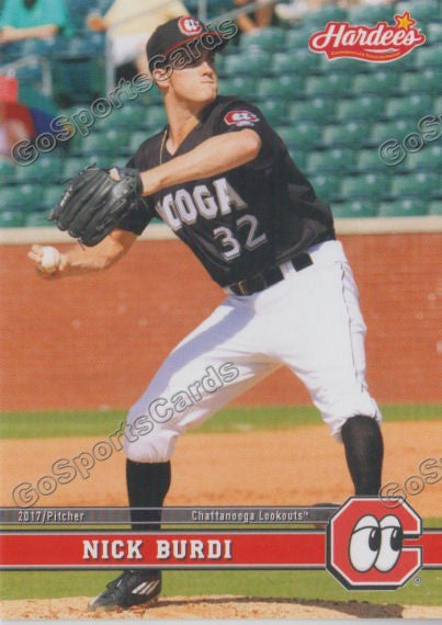 2017 Chattanooga Lookouts Nick Burdi