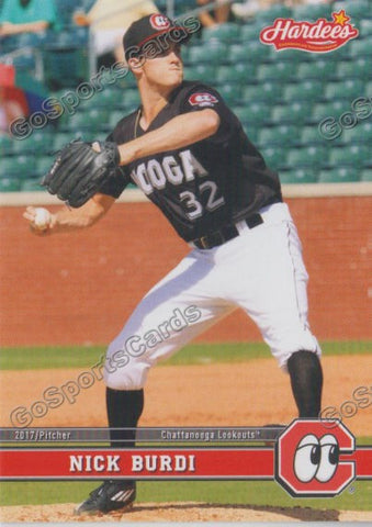 2017 Chattanooga Lookouts Nick Burdi