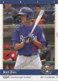 2011 Rancho Cucamonga Quakes Chili Nick Buss