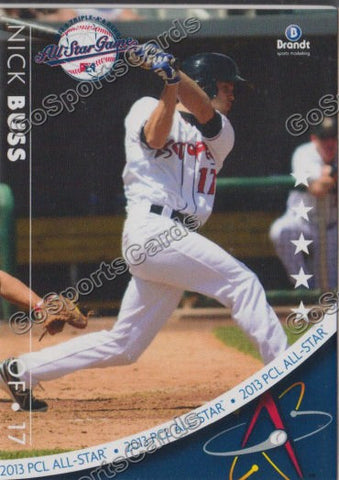2013 Pacific Coast League All Star PCL Nick Chili Buss