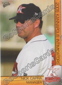 2005 Kannapolis Intimidators Nick Capra