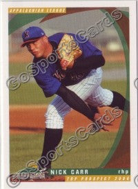 2006 Appalachian League Top Prospects Nick Carr