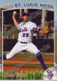 2009 St Lucie Mets Nick Carr