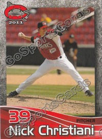 2011 Carolina MudCats Nick Christiani
