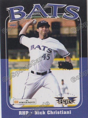2013 Louisville Bats Nick Christiani