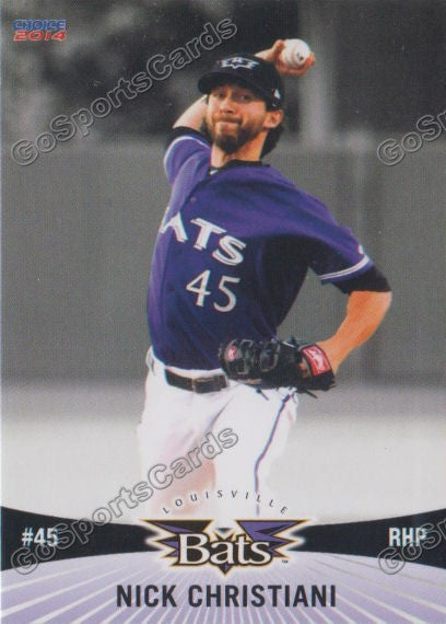 2014 Louisville Bats Nick Christiani