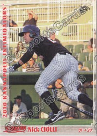 2010 Kannapolis Intimidators Nick Ciolli