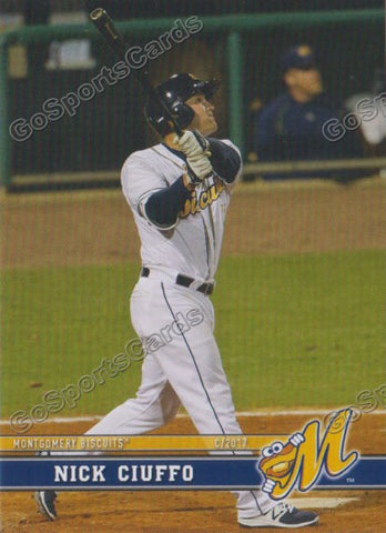 2017 Montgomery Biscuits Nick Ciuffo