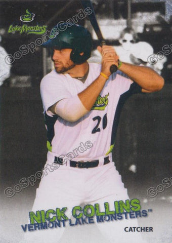 2015 Vermont Lake Monsters Nick Collins