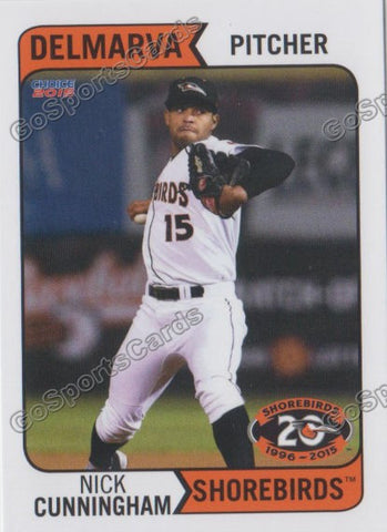 2015 Delmarva Shorebirds Nick Cunningham