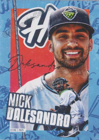 2021 Hillsboro Hillcats Nick Dalesandro