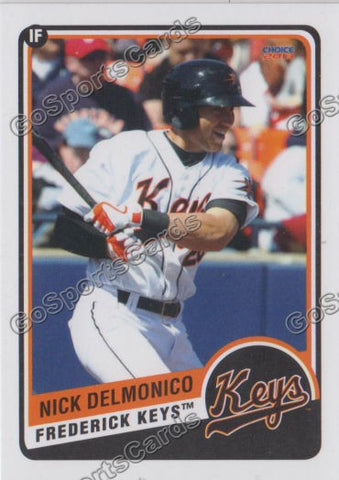 2013 Frederick Keys Nicky Nick Delmonico