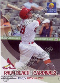 2010 Palm Beach Cardinals Nick Derba