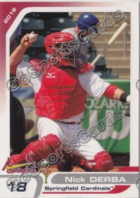 2012 Springfield Cardinals Nick Derba