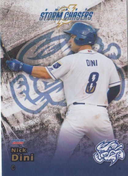 2021 Omaha Storm Chasers Nick Dini