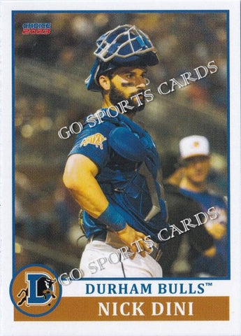 2023 Durham Bulls Nick Dini