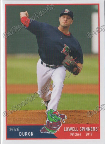 2017 Lowell Spinners Nick Duron