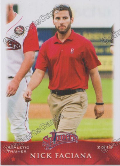2014 Lowell Spinners Nick Faciana