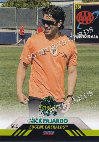 2022 Eugene Emeralds Nick Fajardo