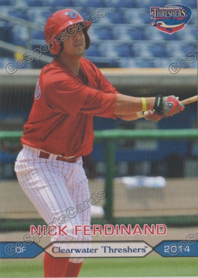 2014 Clearwater Threshers Nick Ferdinand