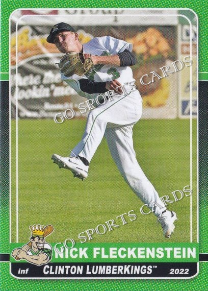2022 Clinton LumberKings Nick Fleckenstein