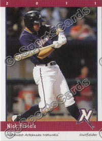 2011 Northwest Arkansas Naturals Nick Francis