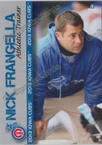 2013 Iowa Cubs Nick Frangella
