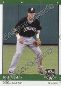 2011 Jackson Generals Nick Franklin