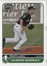 2012 Jackson Generals Nick Franklin