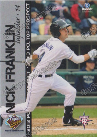 2013 Pacific Coast League Top Prospect PCL Nick Franklin
