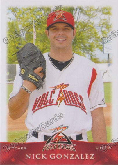 2014 Salem Keizer Volcanoes Nick Gonzalez