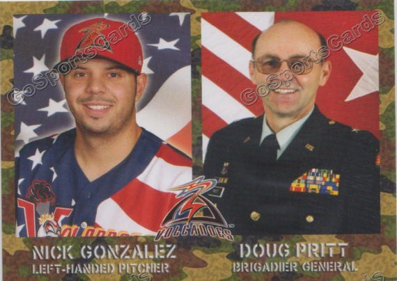 2014 Salem Keizer Volcanoes Military SGA Nick Gonzalez