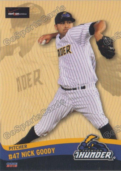 2015 Trenton Thunder Nick Goody