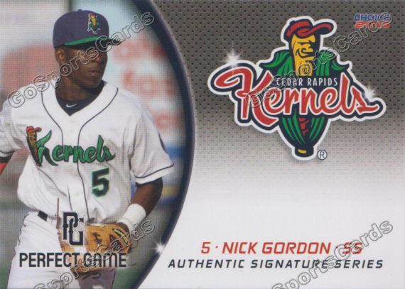 2015 Cedar Rapids Kernels Nick Gordon