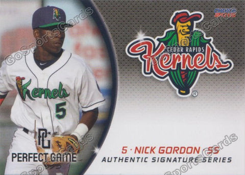 2015 Cedar Rapids Kernels Nick Gordon