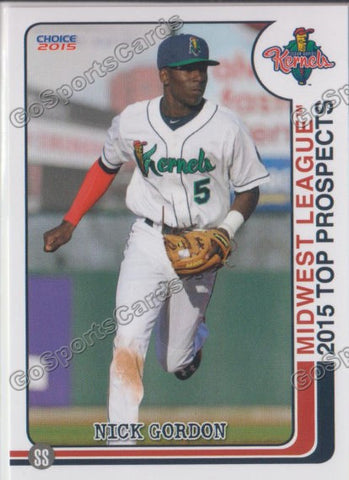 2015 MidWest League Top Prospect Nick Gordon