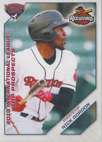 2019 International League Top Prospects Nick Gordon