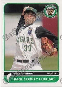 2012 Kane County Cougars Nick Graffeo