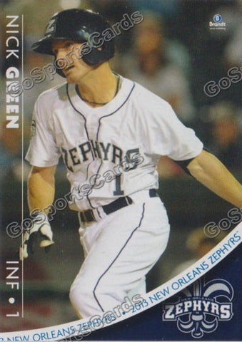 2013 New Orleans Zephyrs Nick Green