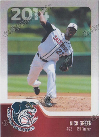 2014 Lincoln Saltdogs Nick Green