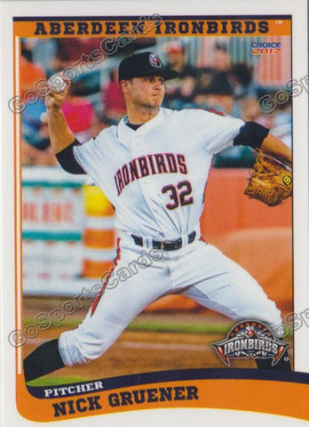 2017 Aberdeen Ironbirds Nick Gruener