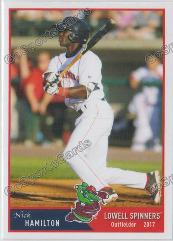 2017 Lowell Spinners Nick Hamilton