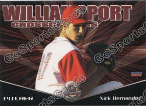 2009 Williamsport Crosscutters Nick Hernandez