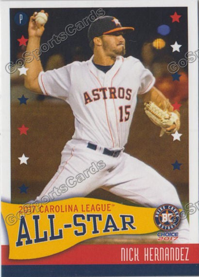 2017 Carolina League All Star S Nick Hernandez