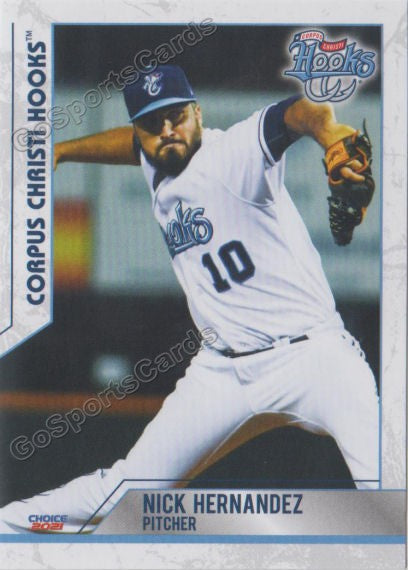 2021 Corpus Christi Hooks Nick Hernandez – Go Sports Cards