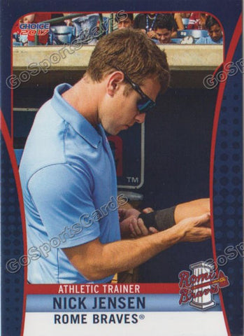 2017 Rome Braves Nick Jensen
