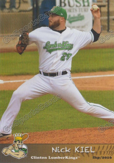 2016 Clinton LumberKings Nick Kiel