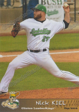 2016 Clinton LumberKings Nick Kiel