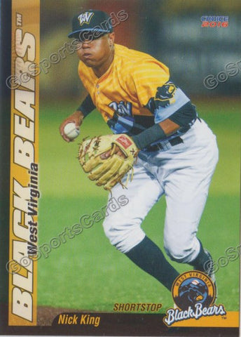 2016 West Virginia Black Bears Nick King